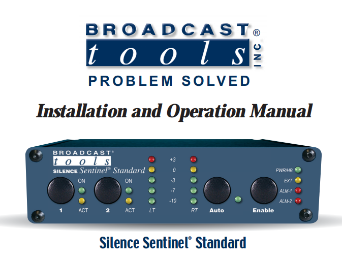 BroadcastTools SilenceSentinel®Standar