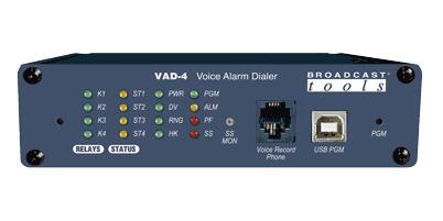 Broadcast Tools VAD-4 语音警