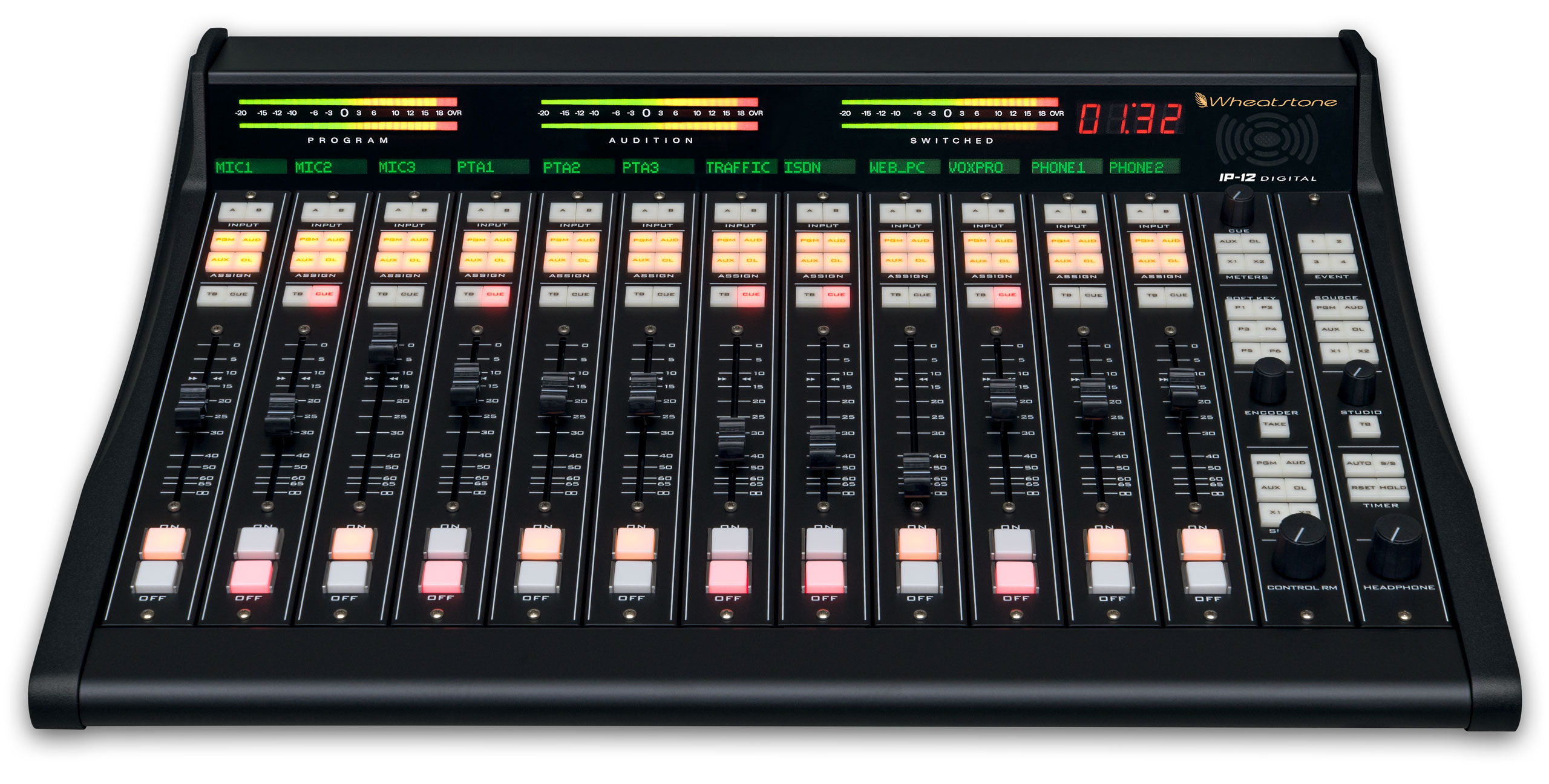 Wheatstone IP-12数字直播调音台